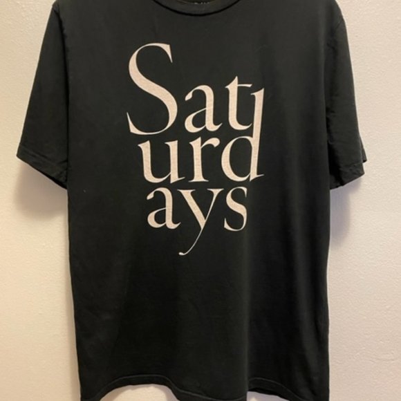 Saturdays New York City Other - Saturdays Surf NYC black and white cotton logo tee